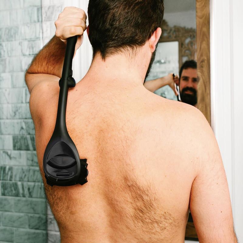 Rasoir dos homme Flex Blade pour un rasage facile et précis du dos. Entretien corporel essentiel.