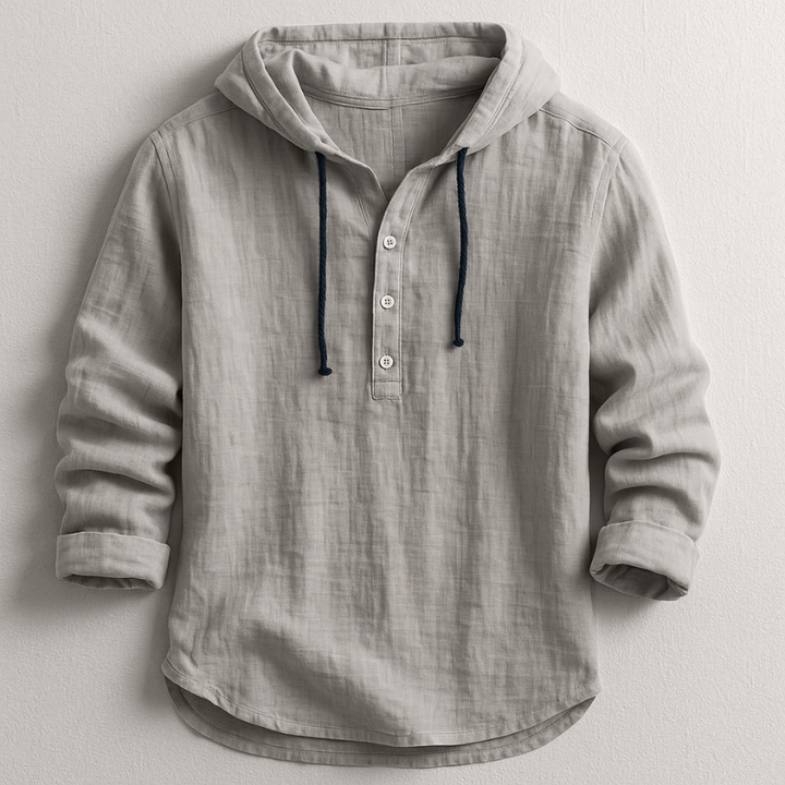 Dos d'un sweat à capuche homme, montrant la coupe confortable et le design moderne. Un vêtement idéal pour homme.