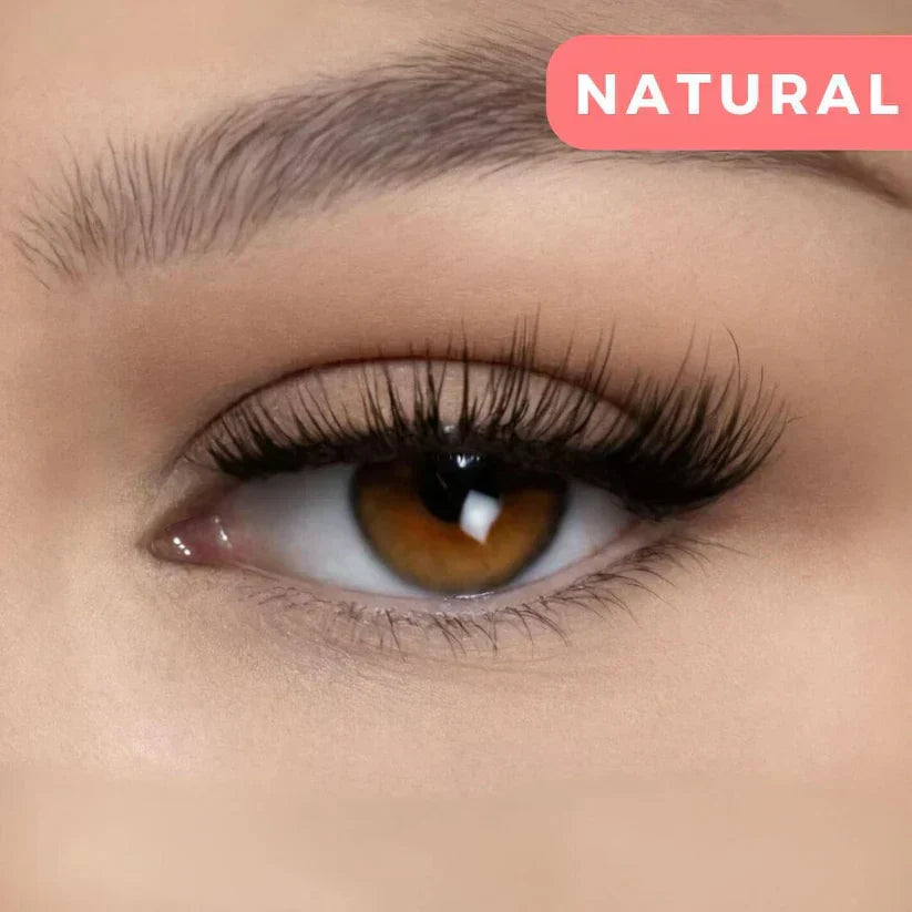 Cils magnétiques élégants et réutilisables, offrant un maquillage des yeux sophistiqué.
