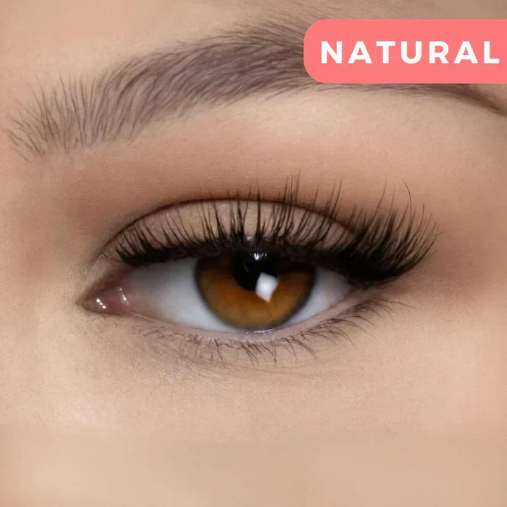 Cils magnétiques élégants et réutilisables, offrant un maquillage des yeux sophistiqué.