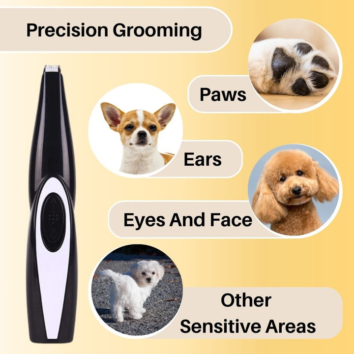 Tondeuse professionnelle pour un toilettage précis et doux des animaux de compagnie.