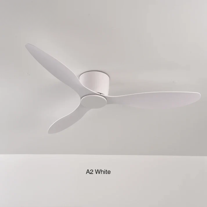 Lumière et air frais : ventilateur de plafond Virellona avec LED et télécommande, installation facile.