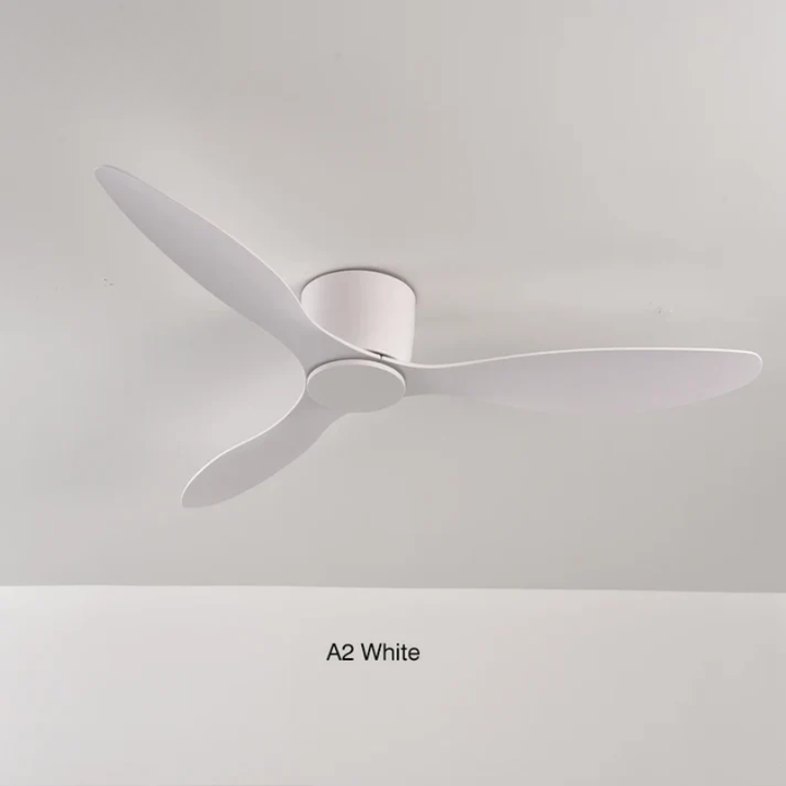 Lumière et air frais : ventilateur de plafond Virellona avec LED et télécommande, installation facile.