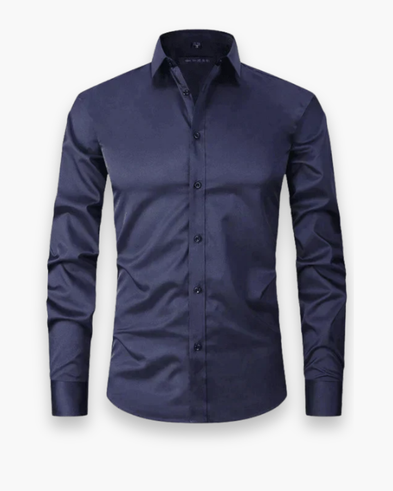 Chemise chic homme ajustée pour soirée élégante ou événement. Manches longues, style moderne et grand confort.