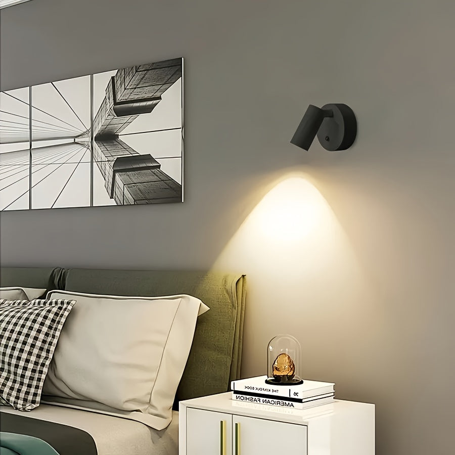 Spot LED sans fil, portable et rechargeable pour éclairage et décoration intérieure flexible.