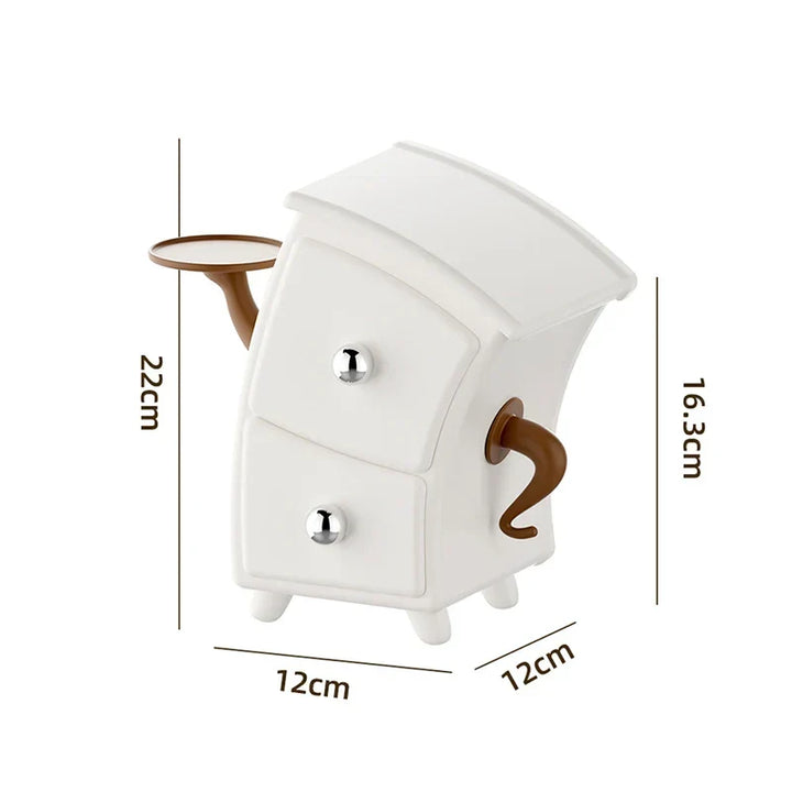 Organisateur de bureau et maison pour clés, bijoux et accessoires. Rangement compact, durable et efficace.