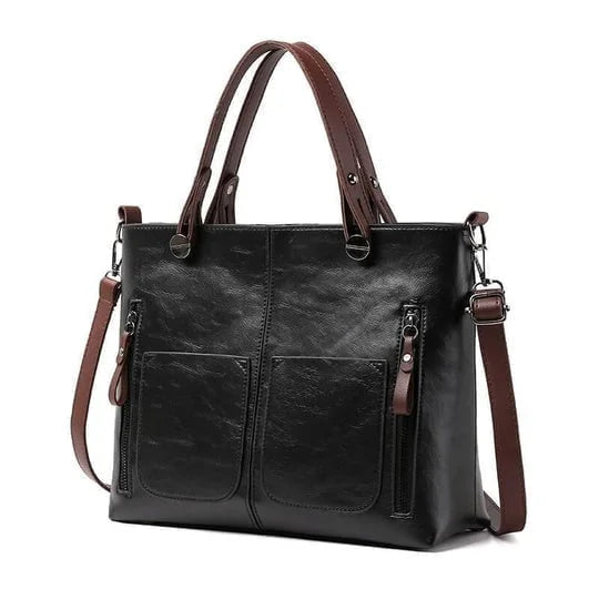 Sac femme gris polyvalent en cuir PU, élégant et pratique pour toutes occasions.