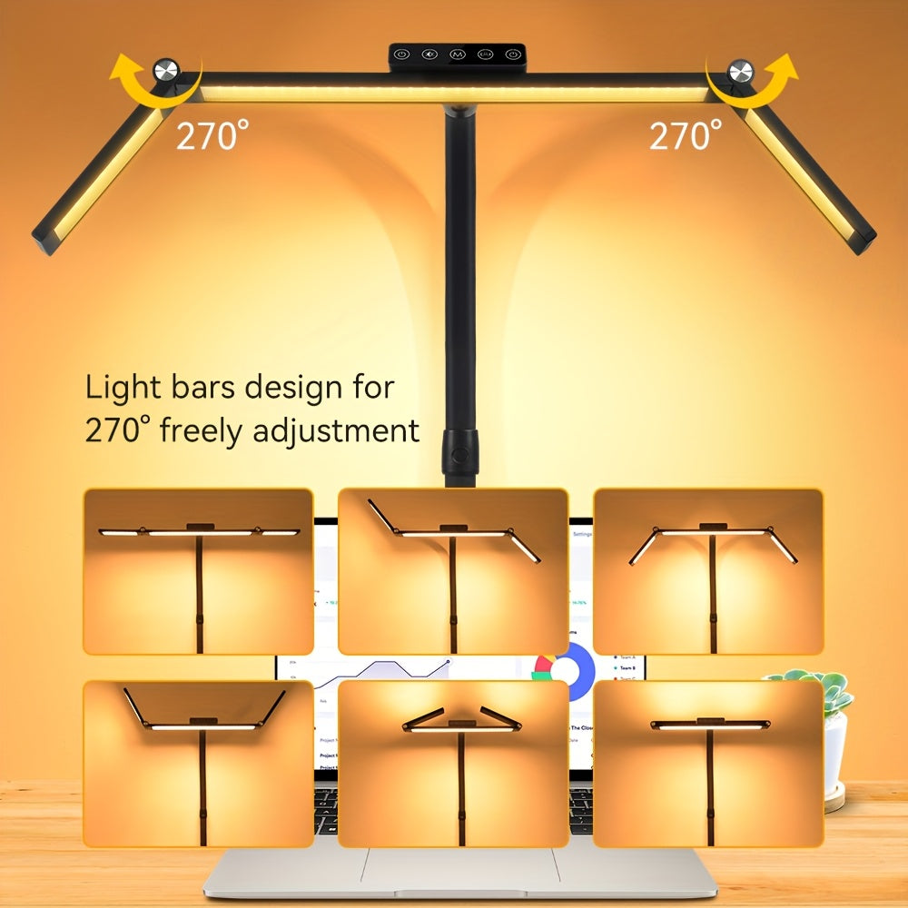 Lampe de travail LED 18W pour bureau et atelier. Économie d'énergie et lumière brillante pour les travaux minutieux.