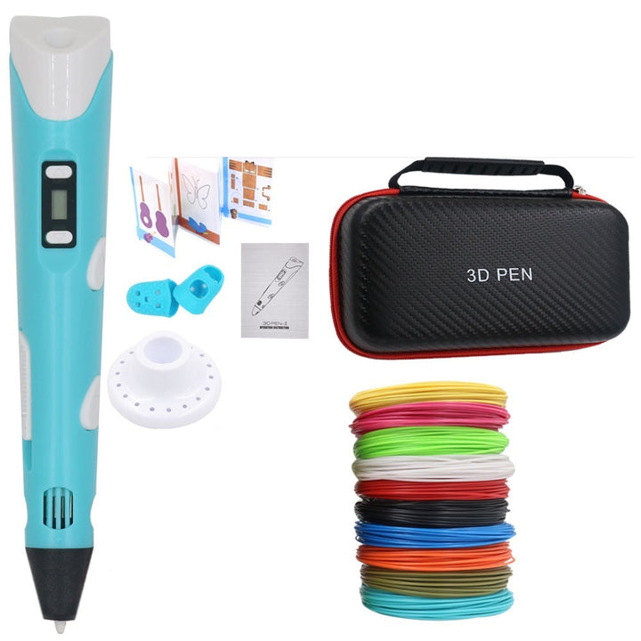 Stylo 3D pour débutants et experts. Impression 3D ludique et créative avec filament PLA biodégradable.