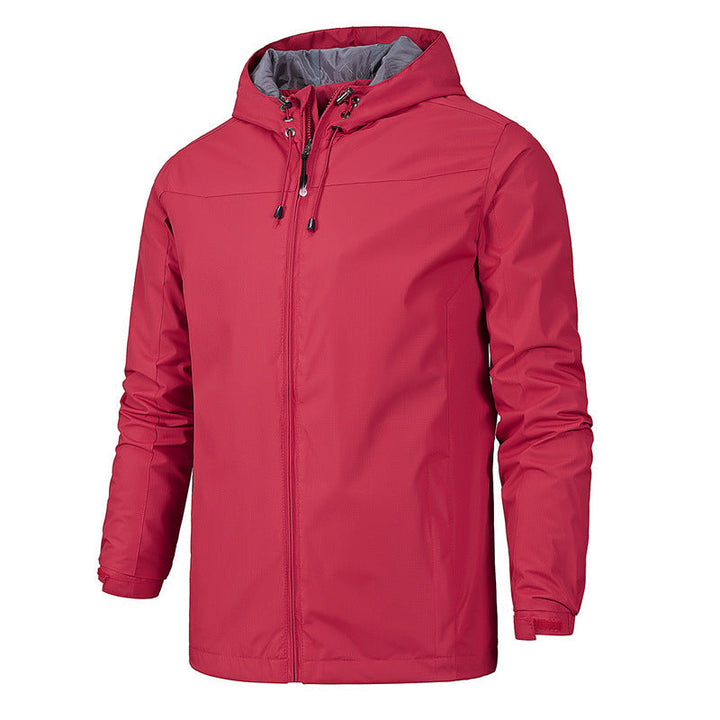 Veste polyvalente homme imperméable et coupe-vent. Pour randonnée, urbain, voyage. Protection pluie/vent.