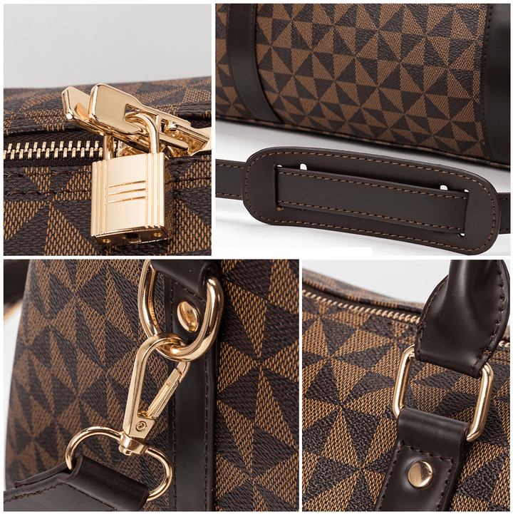 Maroquinerie homme : sac de voyage en cuir premium, design intemporel et très fonctionnel.