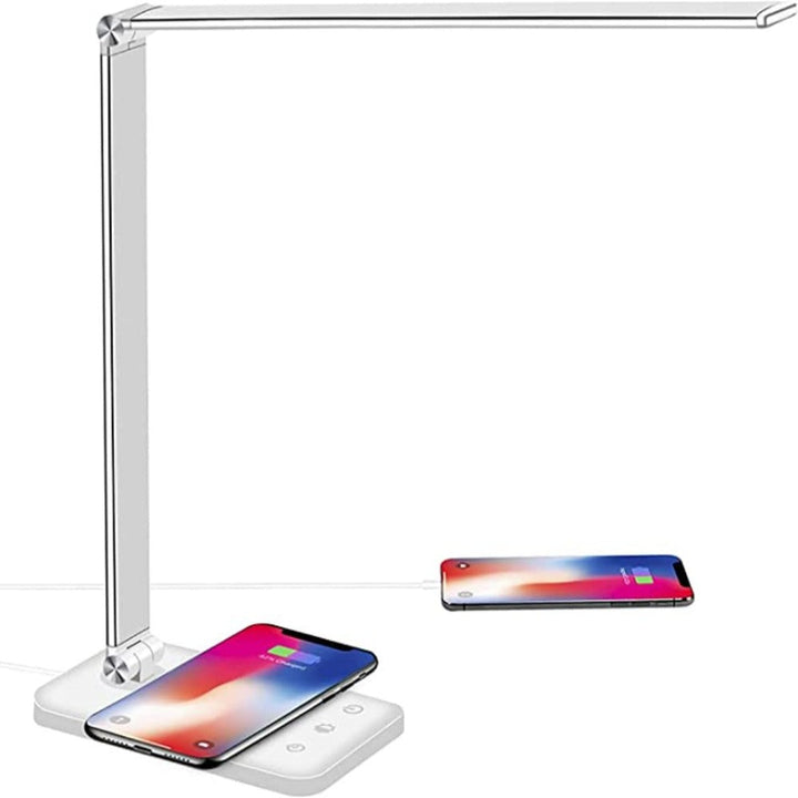 Lampe de table LED design rechargeable USB, avec fonctions tactiles et luminosité ajustable, pour décoration et ambiance.