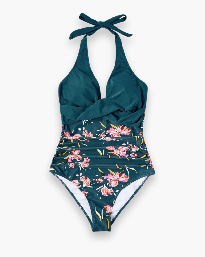 Maillot de bain push-up femme, silhouette flatteuse et élégante. Parfait swimwear d'été pour la plage ou piscine.
