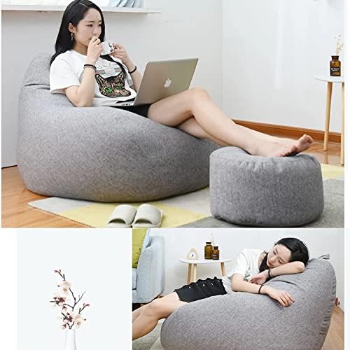 Housse de pouf élégante, assure confort ergonomique et personnalisation de votre espace de vie.