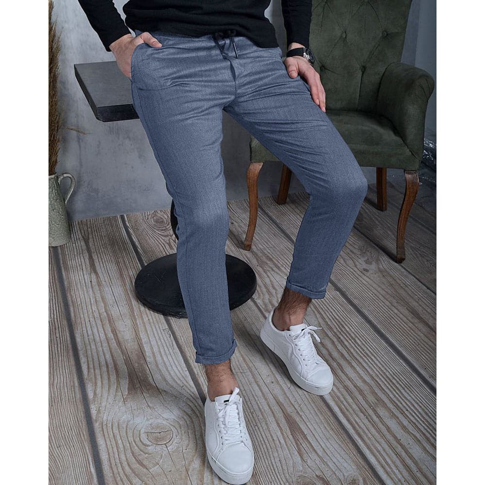 Herrjoggers, Slim Fit, Justerbar Midja