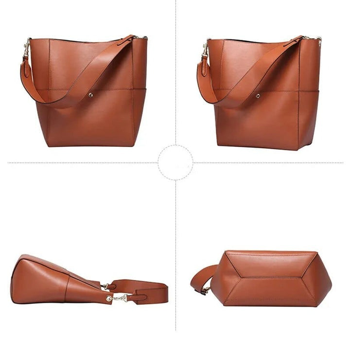 Sac à main cabas en cuir Agatha, idéal pour femme active, alliant style et fonctionnalité.