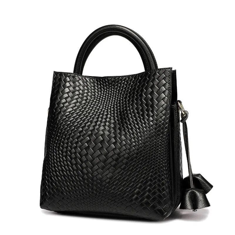Sac de travail femme Alexandra en cuir, spacieux pour ordinateur. Tote bag chic et organisé en cuir véritable.