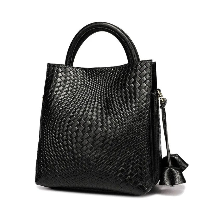 Sac de travail femme Alexandra en cuir, spacieux pour ordinateur. Tote bag chic et organisé en cuir véritable.