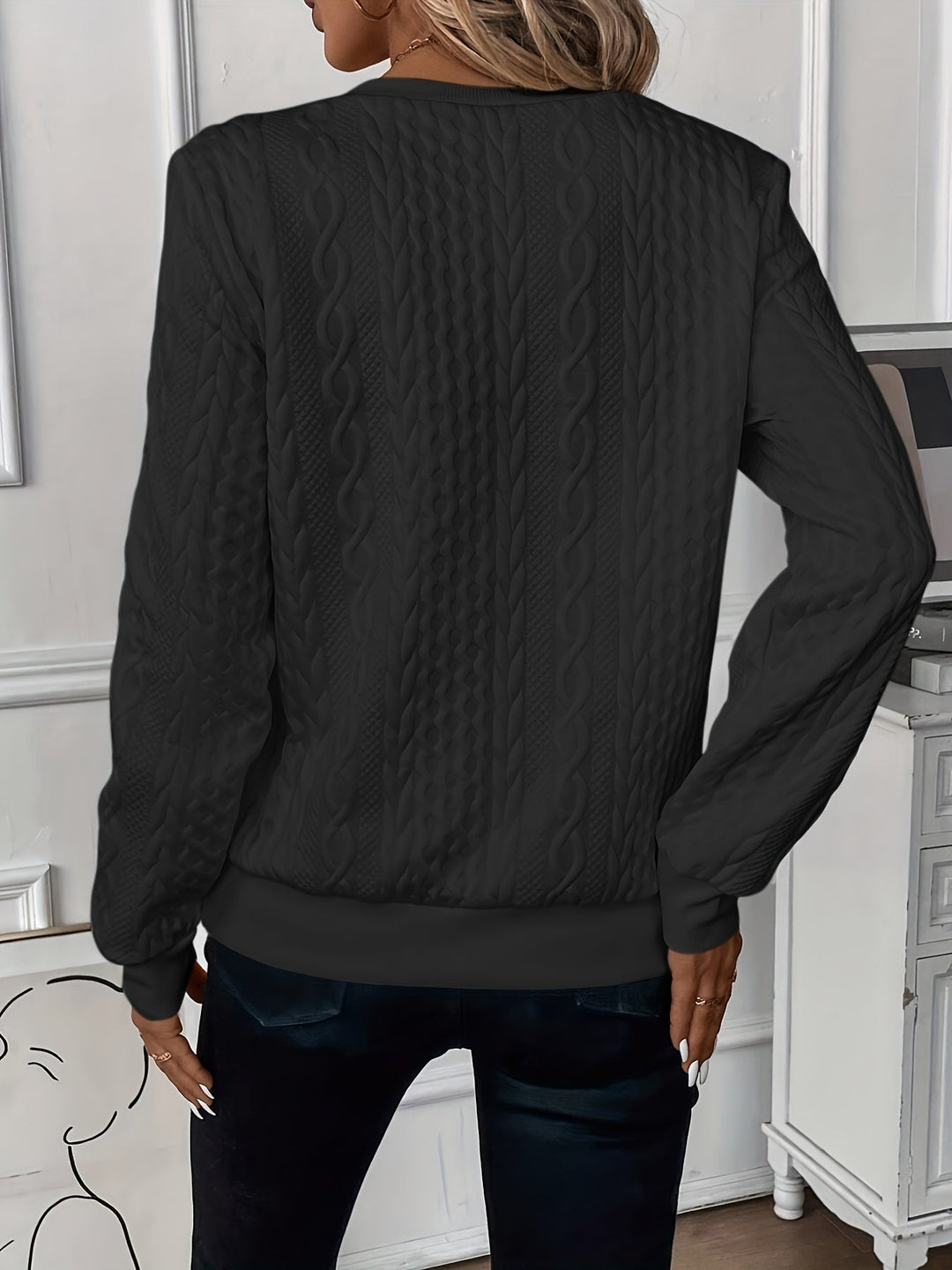 Haut femme élégant et confortable, idéal pour créer des looks polyvalents et stylés.