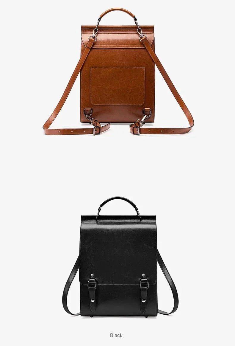 Sac à dos cuir femme élégant pour le quotidien, pratique et tendance, disponible en plusieurs coloris.