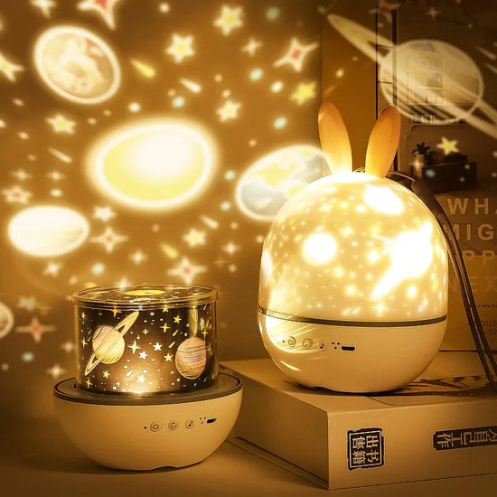 Cadeau enfant: Projecteur d'étoiles magique Nox, veilleuse apaisante pour chambre, favorisant un sommeil calme.