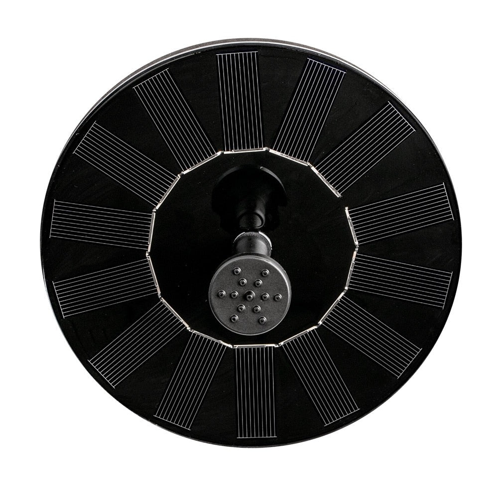 Décoration d'eau solaire flottante pour étang et jardin, idéal pour une ambiance relaxante et naturelle.