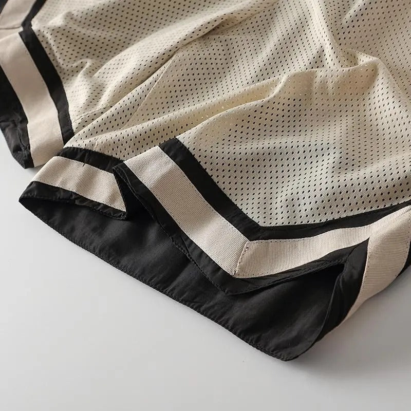 Short jogging homme décontracté, coupe confortable pour le sport, l'été, l'entraînement et l'usage quotidien.