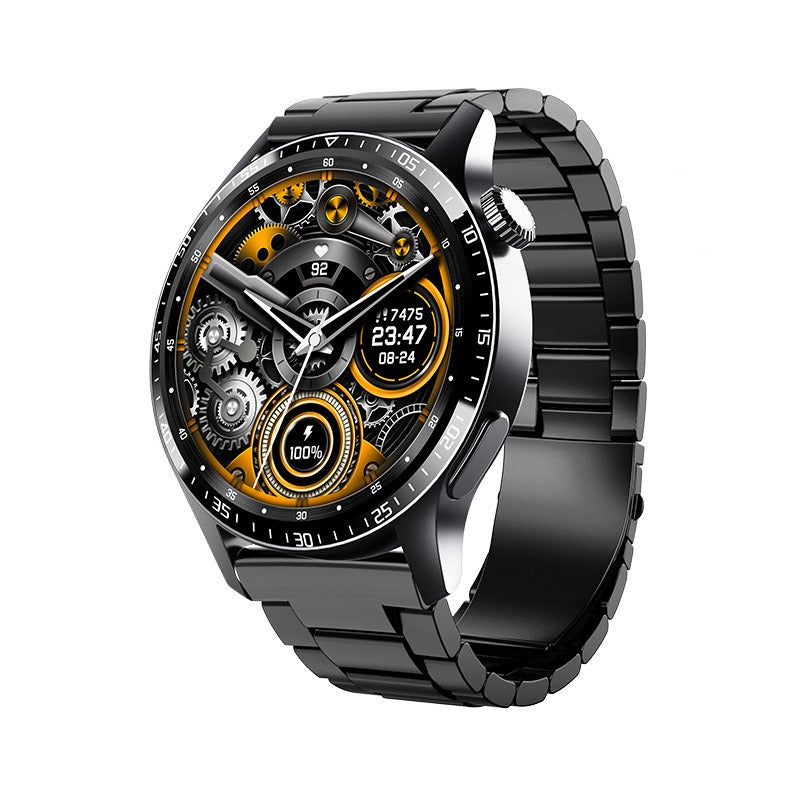 Smartwatch connectée pour homme et femme, contrôle tension artérielle, glycémie, FC, SpO2, sommeil.