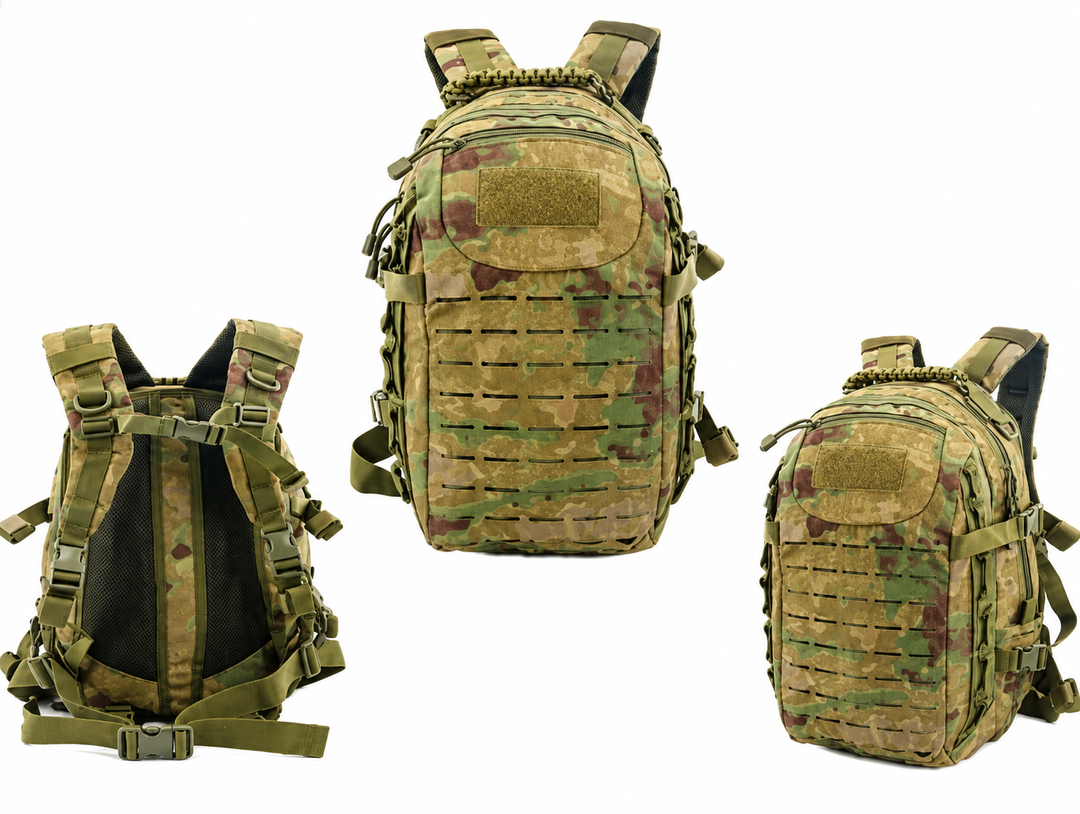 Sac à dos tactique Commando 30L polyvalent et robuste, idéal pour le militaire, la randonnée et l'outdoor.