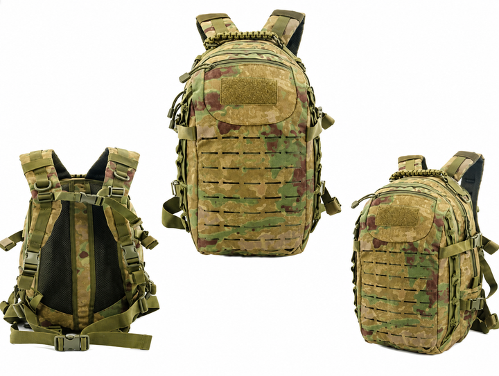 Sac à dos tactique Commando 30L polyvalent et robuste, idéal pour le militaire, la randonnée et l'outdoor.
