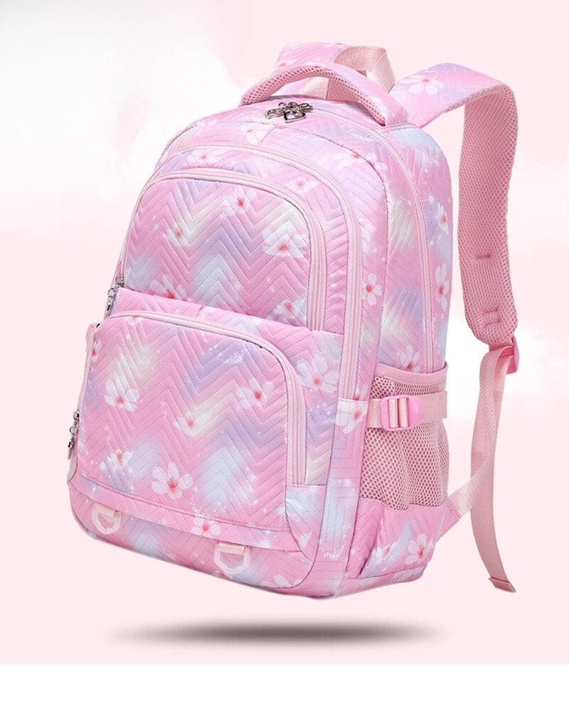 Cartable Stitch enfant bleu, idéal rentrée scolaire primaire. Confort et style assurés.