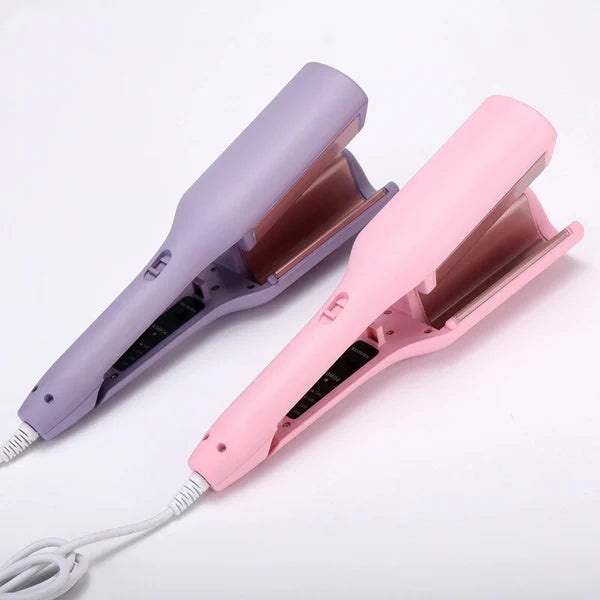 Bouclage capillaire durable GlamCurl: des ondulations parfaites qui tiennent toute la journée, beauté femmes.