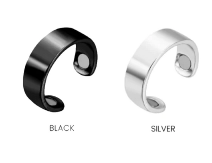Bague bien-être magnétique pour soulager le gonflement. Soutien au drainage lymphatique et à la détox.