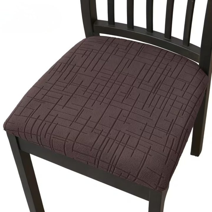 Housse moderne stretch pour chaise, protection durable et touche déco pour la maison et l'ameublement.