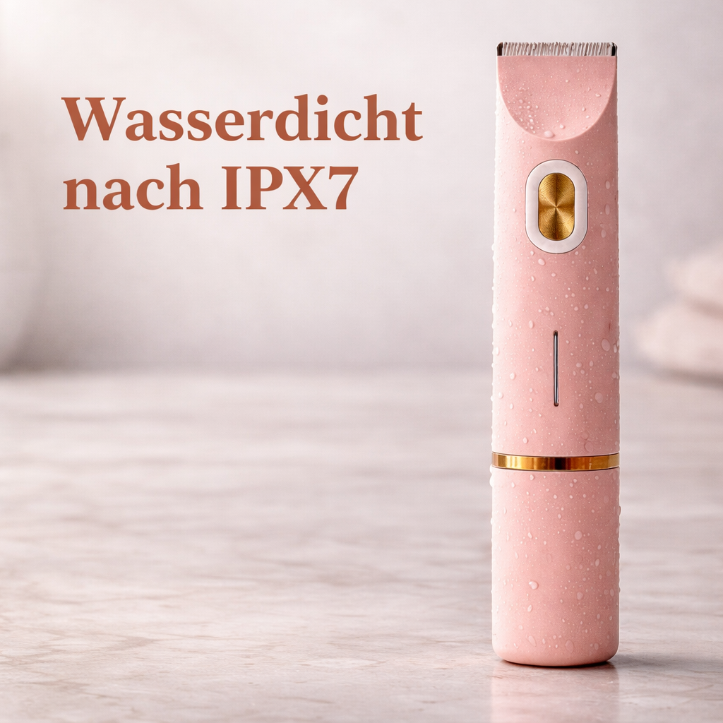 Peau lisse et douce avec le rasoir intime électrique IntimLisse pour femme, épilation sans irritation.