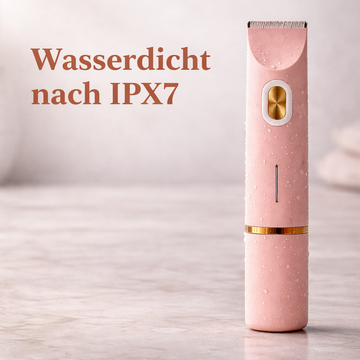 Peau lisse et douce avec le rasoir intime électrique IntimLisse pour femme, épilation sans irritation.