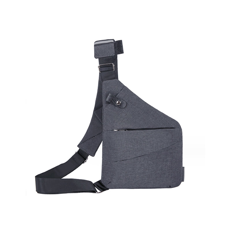 Sac à bandoulière sécurisé, confortable et élégant, accessoire unisexe indispensable. Anti-vol pour voyage.