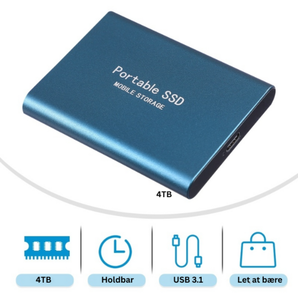 Disque SSD ultra résistant aux chocs. Portable et étanche pour une tranquillité d'esprit maximale.