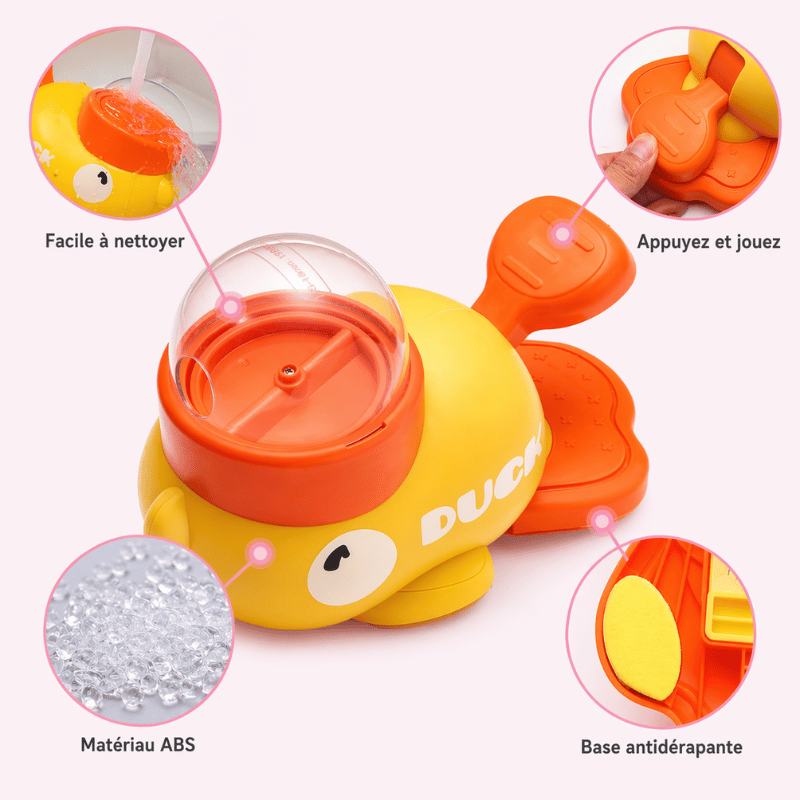 Jouet éducatif canard pour chien/chat. Puzzle interactif avec friandises pour développement cognitif.
