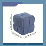 Tabouret bleu nacré