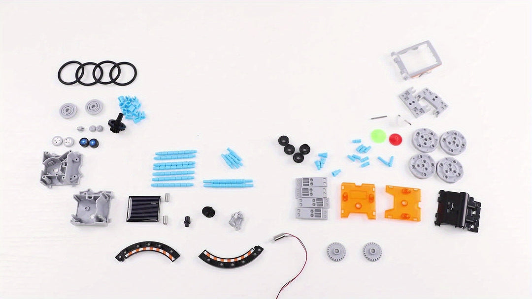 Créez 12 robots solaires différents avec ce kit éducatif pour enfants, stimulant la créativité.