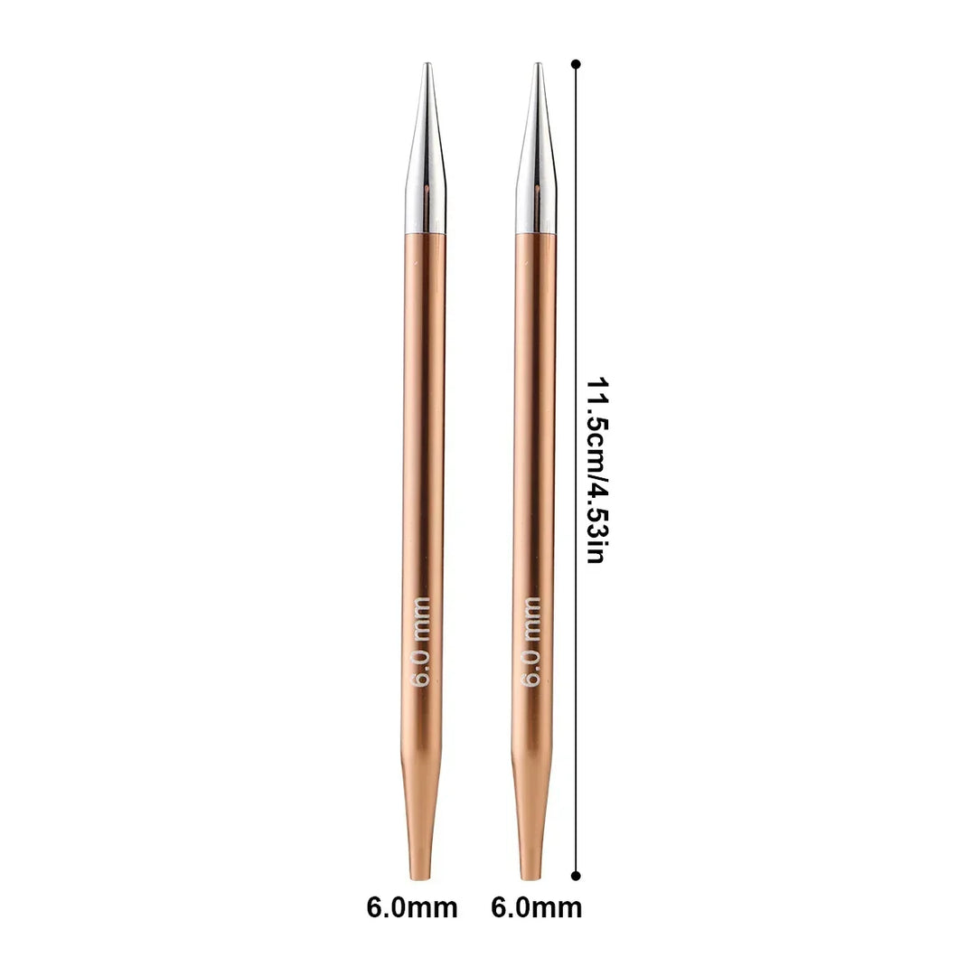 Créez avec ce kit d'aiguilles circulaires interchangeables pour tricot et artisanat.
