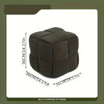 Tabouret vert gris