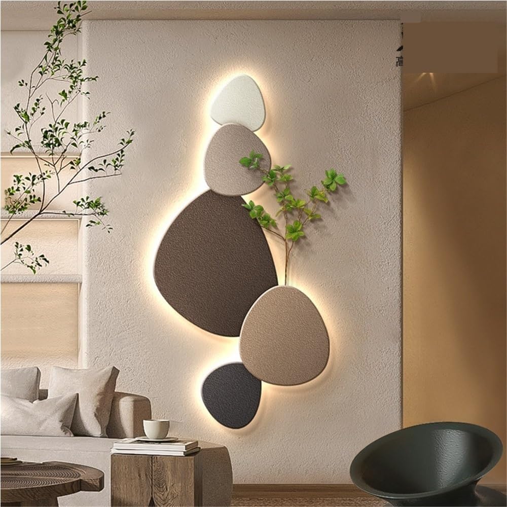 Applique murale LED moderne au design organique. Idéale pour un éclairage intérieur contemporain et écoénergétique.