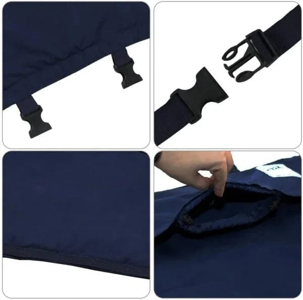 Chaise haute bébé avec harnais, offrant sécurité et confort pour les repas nomades.