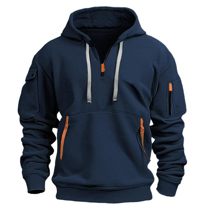 Sweat à capuche homme Mariano, coupe ample pour superposition et confort quotidien.