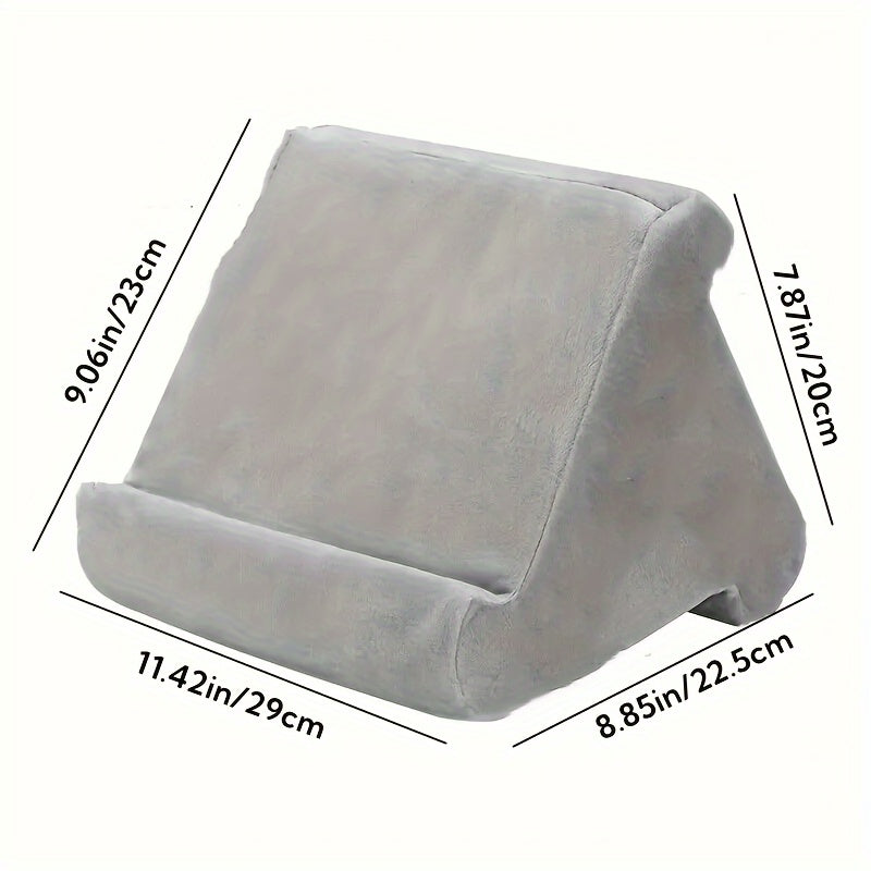 Accessoire support tablette universel et réglable. Parfait pour lire, regarder des films ou travailler sur tablette.