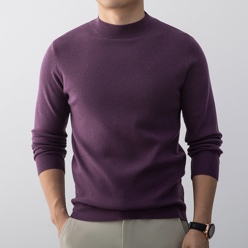 Pull classique homme, design intemporel. Pour un style urbain moderne et un confort durable.