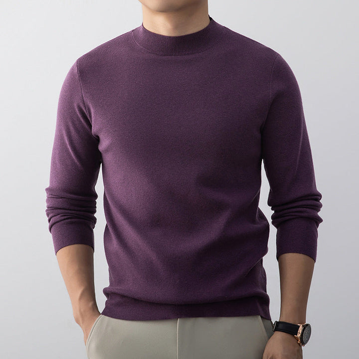 Pull classique homme, design intemporel. Pour un style urbain moderne et un confort durable.