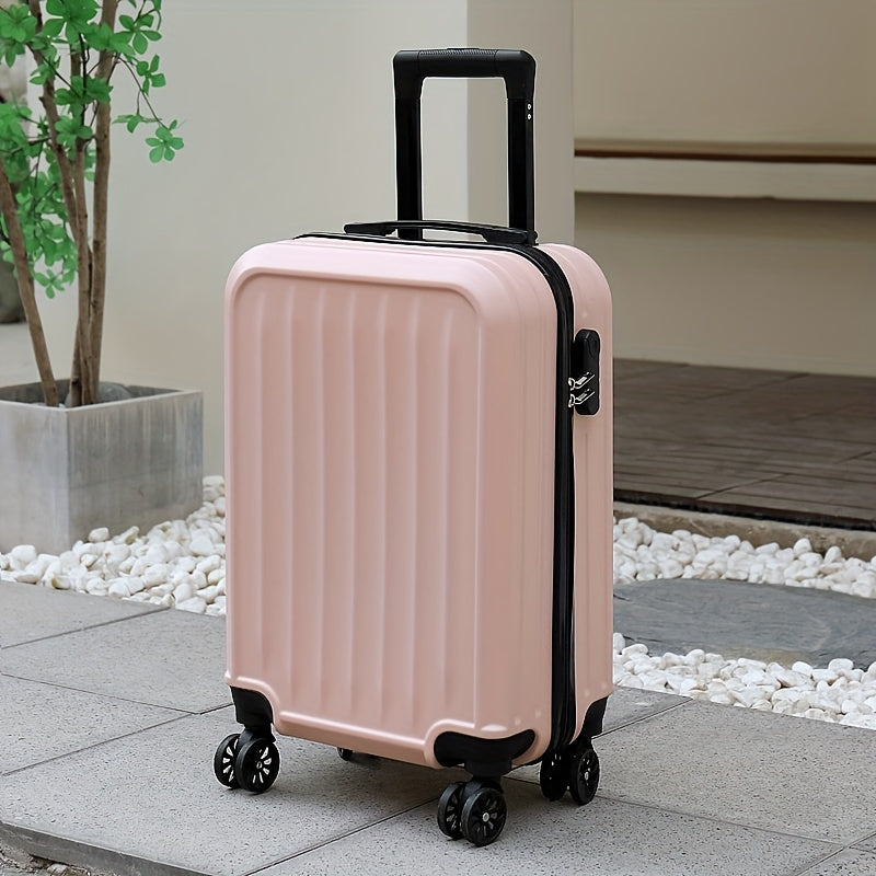 Valise de voyage rigide compacte 4 roulettes pour des déplacements faciles, robuste et fiable pour toutes aventures.